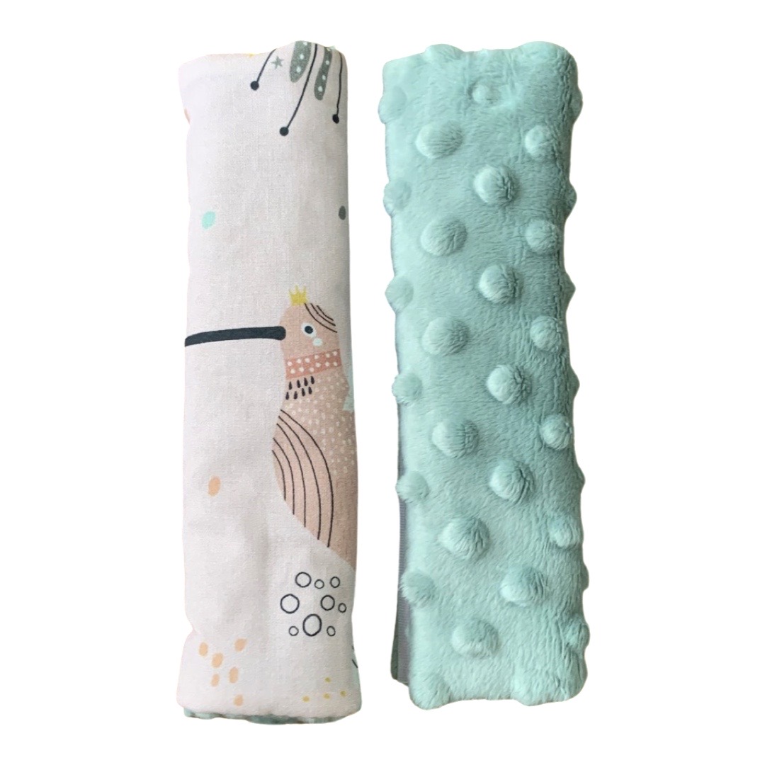 Hummingbirds with sage- STRAP COVERS ( bird colour may vary)